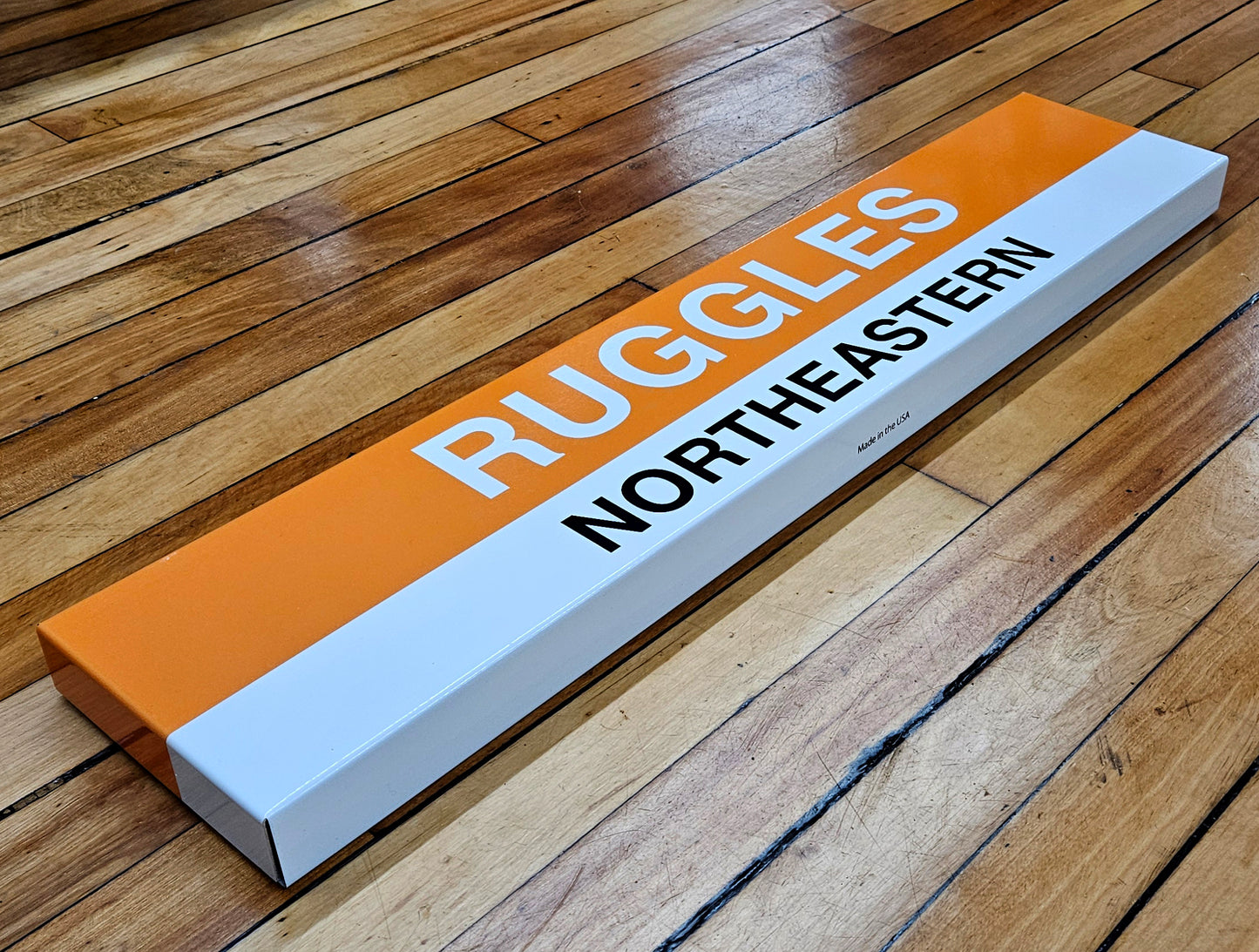 Boston MBTA Orange Line Replica Metal Station Signs (29")
