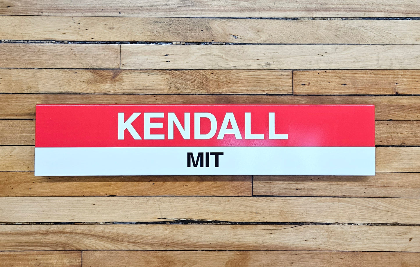 Boston MBTA Red Line Replica Metal Station Signs (29")