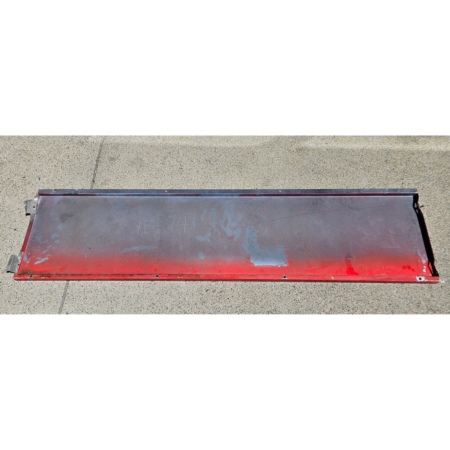Decommissioned MBTA Sign: Quincy Adams Station 64.5"x16.5" Ribbon (No Smoking V2)