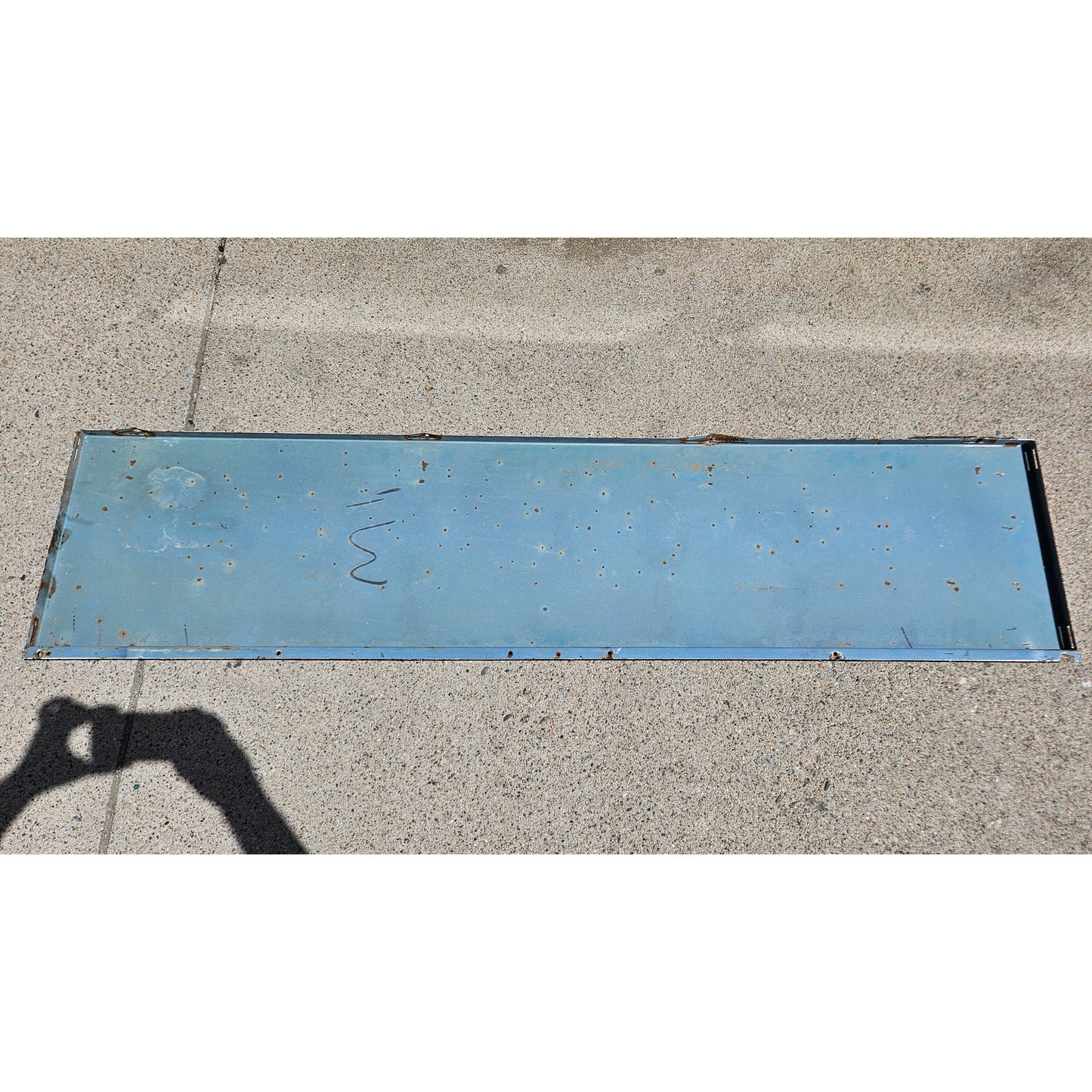 Decommissioned MBTA Sign: Quincy Adams Station 64.5"x16.5" Ribbon (No Smoking V3)