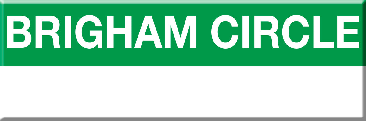 MBTA Green Line Brigham Circle Station Magnet