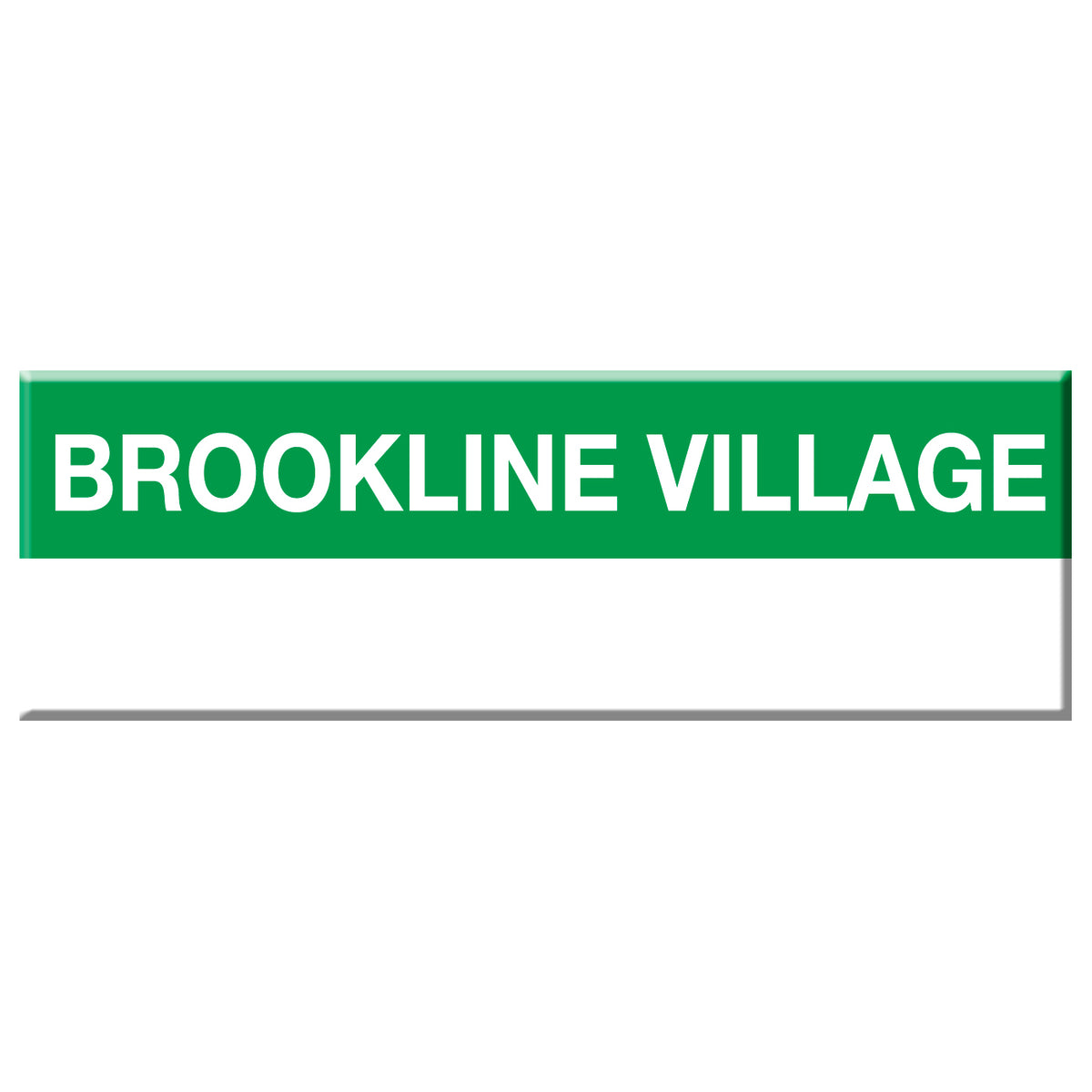 MBTA Green Line Brookline Village Station Magnet