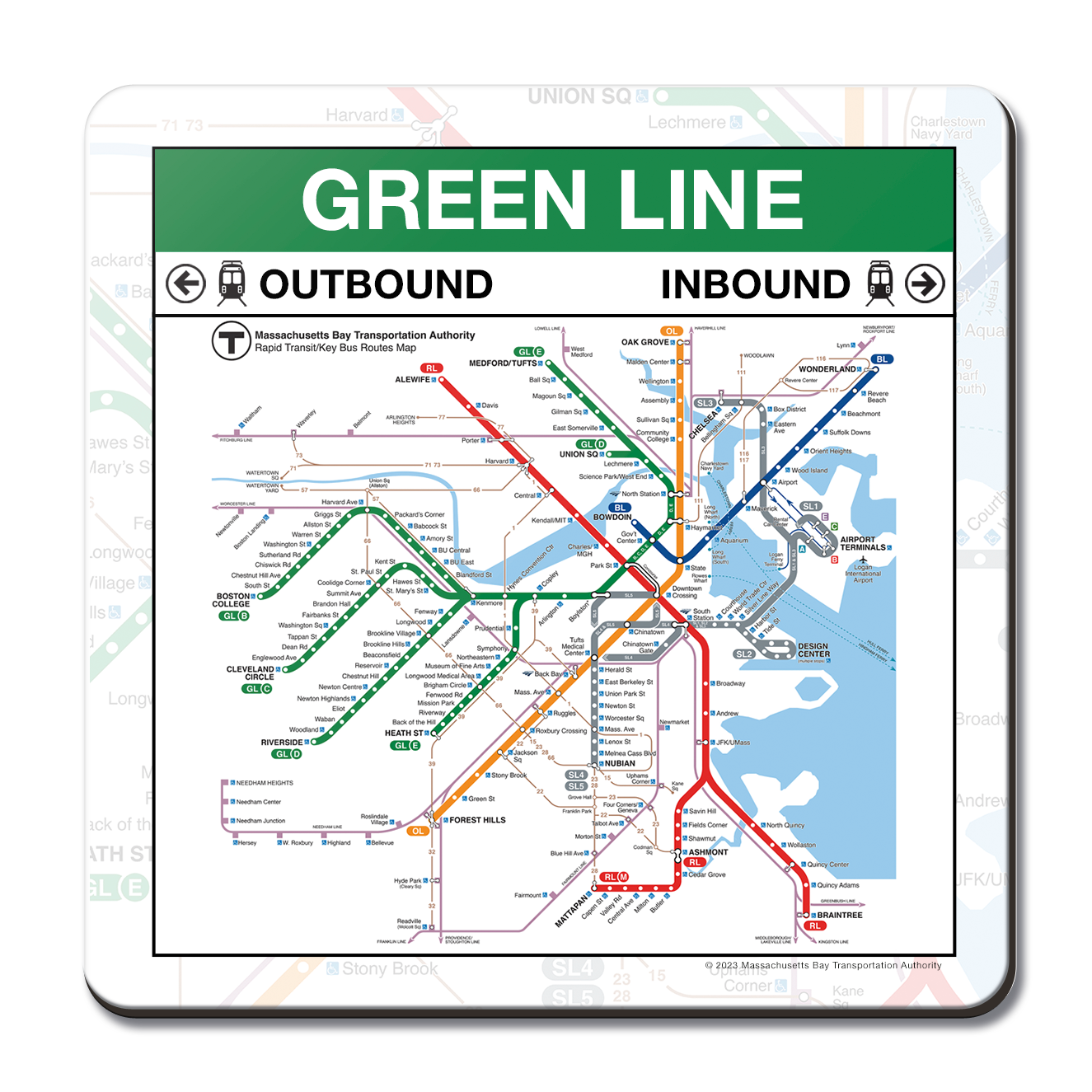 MBTA Green Line Coaster