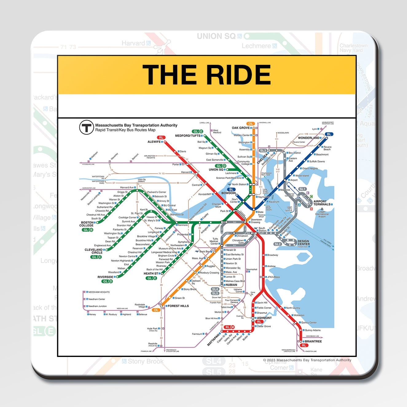 MBTA The Ride Coaster