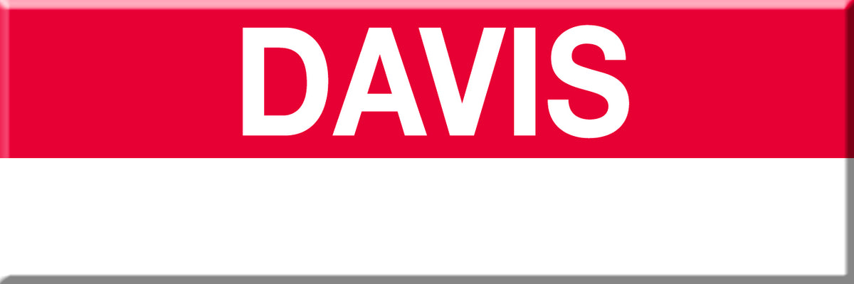 MBTA Red Line Davis Station Magnet