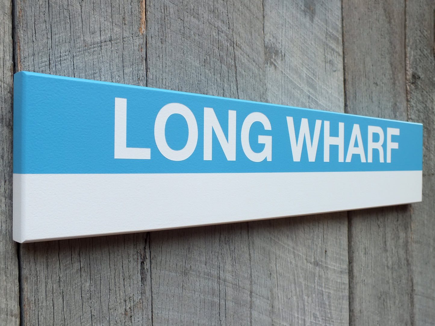 MBTA Ferry Replica Wood Station Signs (22")