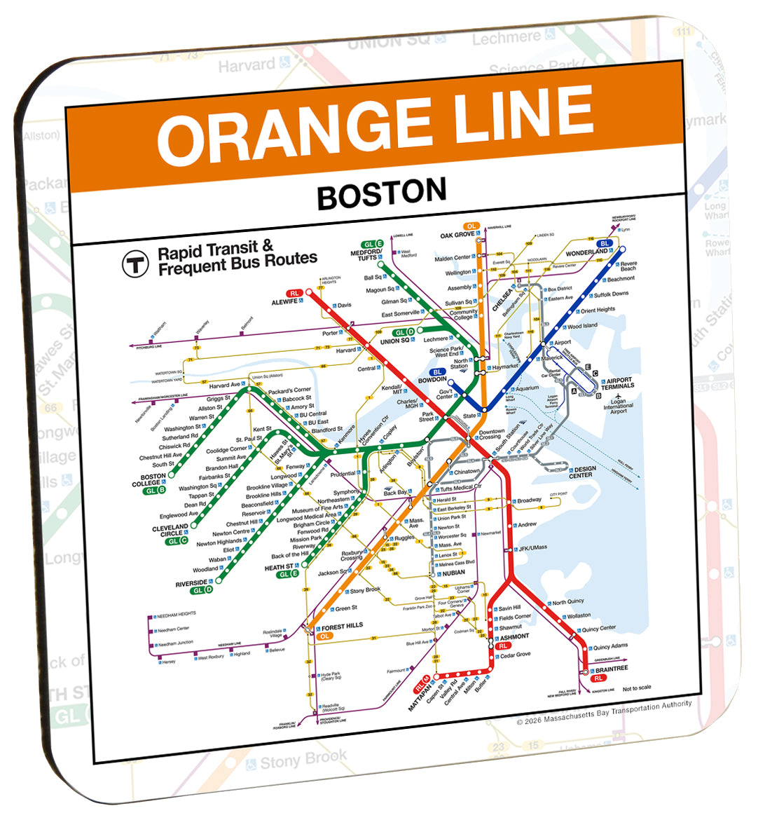 Boston MBTA Orange Line Coaster