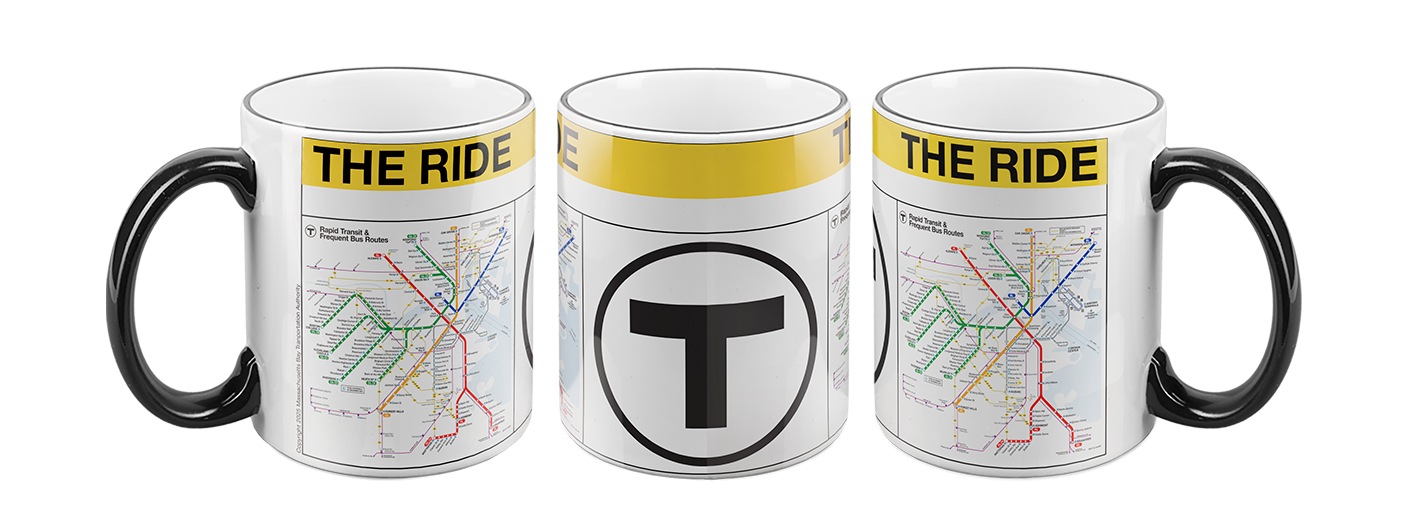 Boston MBTA THE RIDE Mug