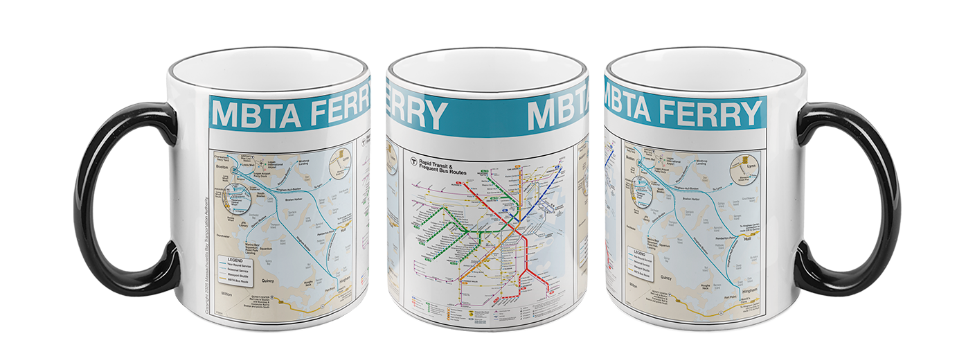 Boston MBTA Ferry Mug