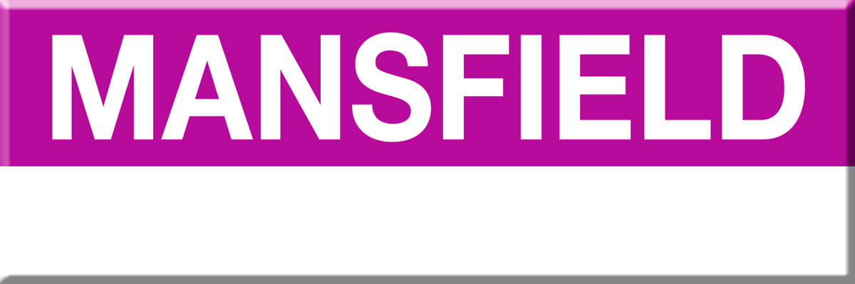 MBTA Commuter Rail Mansfield Station Magnet