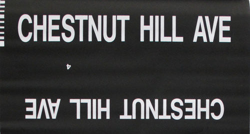 Chestnut Hill Ave Rollsign Curtain (Type 7 Side Destination)