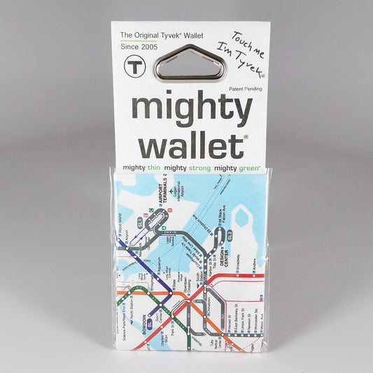 MBTA Map Mighty Wallet
