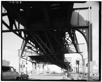 Vintage Photo: Washington Street El at Herald and Washington Streets