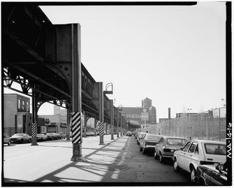 Vintage Photo: Washington Street El at Washington and Groton Streets