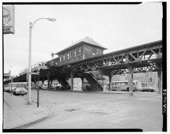 Vintage Photo: Northampton Station from Washington Street