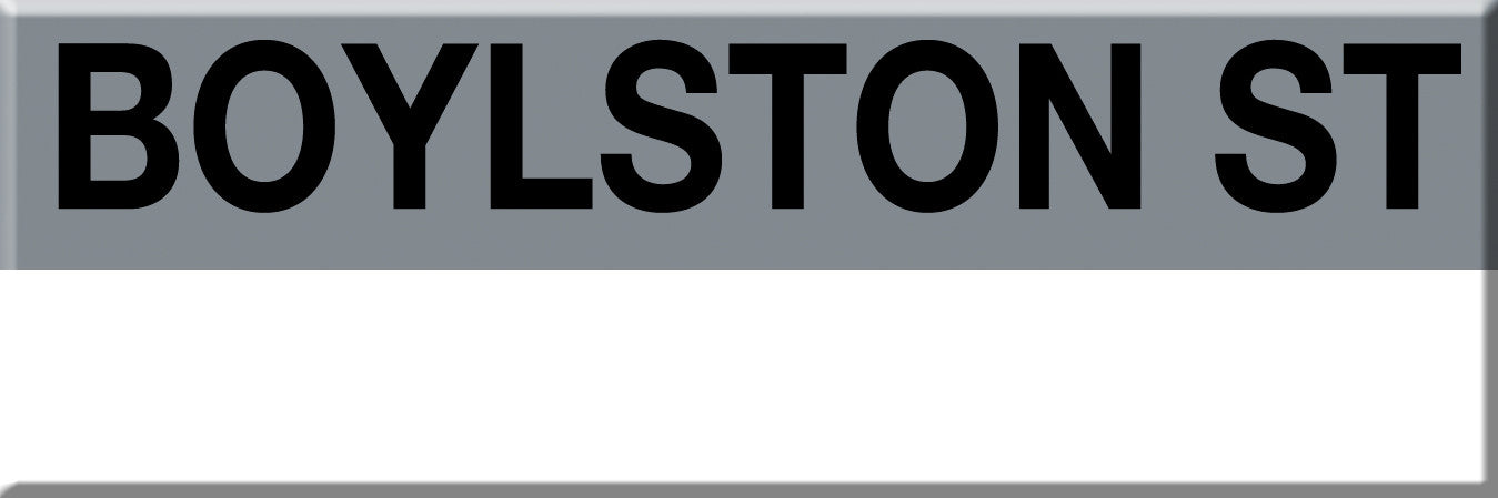 Silver Line Station Magnet: Boylston St