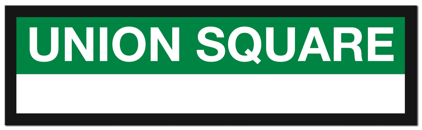 Boston MBTA GREEN LINE Framed Replica Station Signs