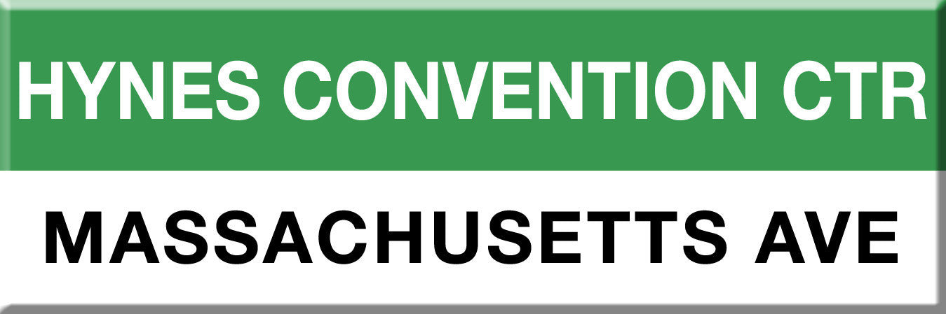 Green Line Station Magnet: Hynes Convention Ctr; Massachusetts Ave
