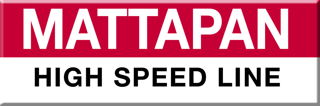 Red Line Station Magnet: Mattapan; High Speed Line