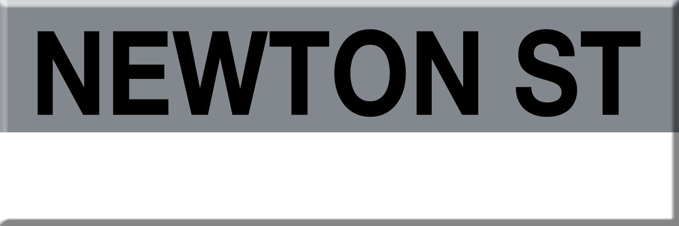 Silver Line Station Magnet: Newton St
