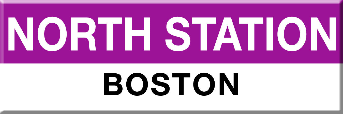 Commuter Rail Station Magnet: North Station; Boston