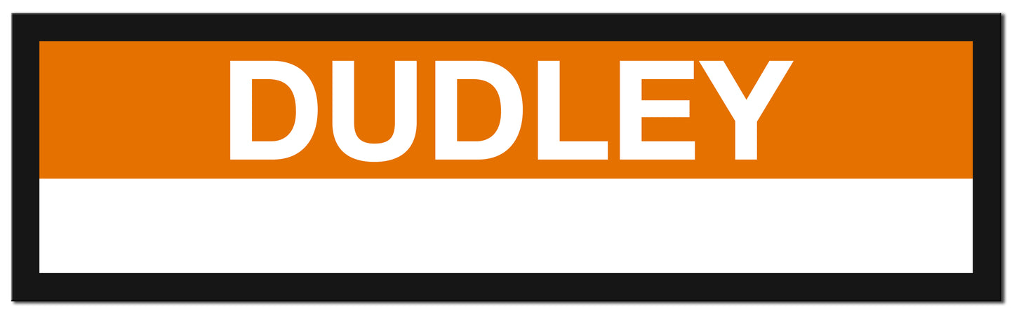 Boston MBTA ORANGE LINE Framed Replica Station Signs