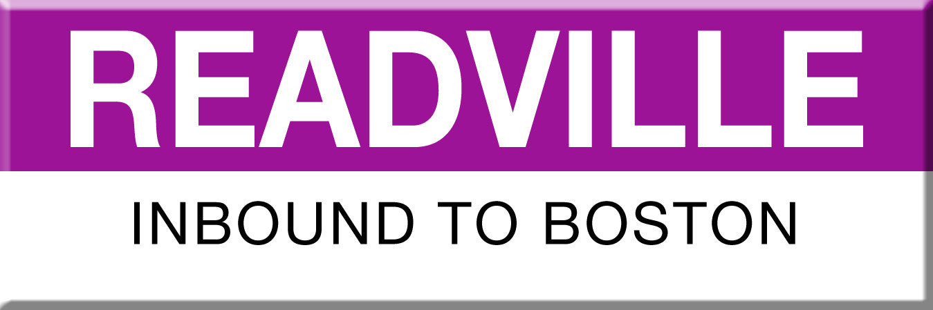 Commuter Rail Station Magnet: Readville; Inbound to Boston