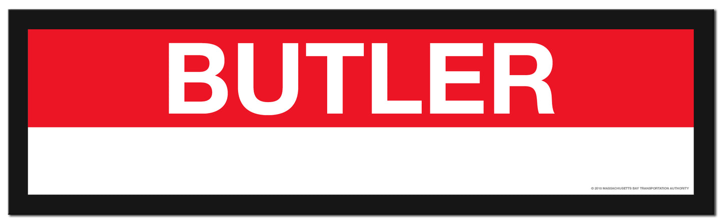 Boston MBTA RED LINE Framed Replica Station Signs