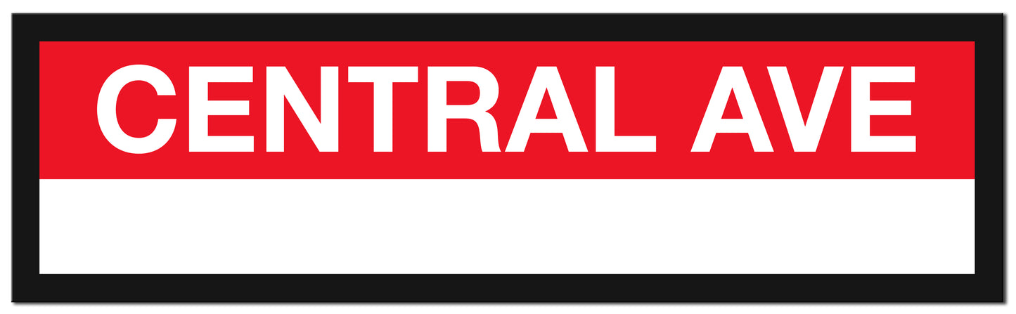 Boston MBTA RED LINE Framed Replica Station Signs