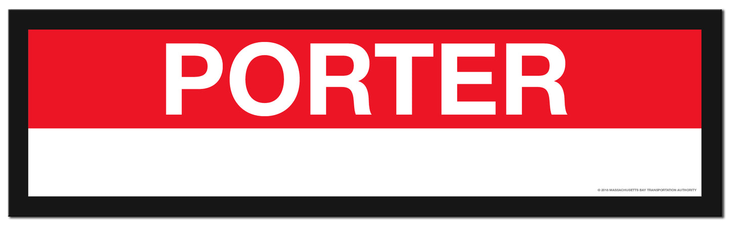 Boston MBTA RED LINE Framed Replica Station Signs