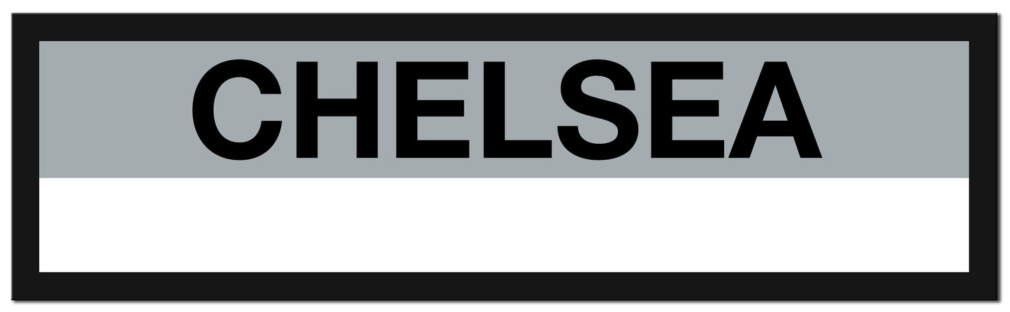 Boston MBTA SILVER LINE Framed Replica Station Signs
