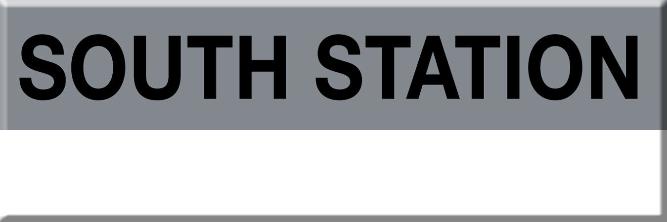 Silver Line Station Magnet: South Station