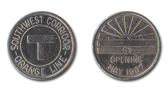 MBTA Southwest Corridor Token
