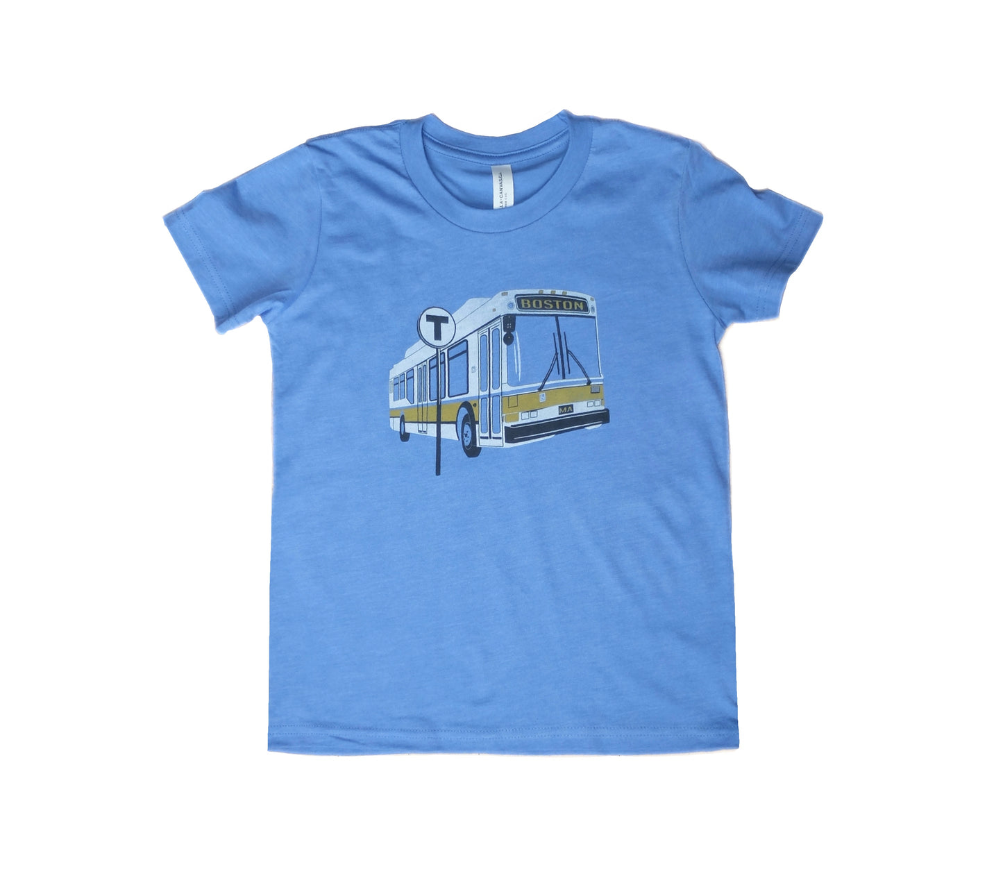 MBTA Bus with T Logo Sign T-Shirt (Toddler/Youth)