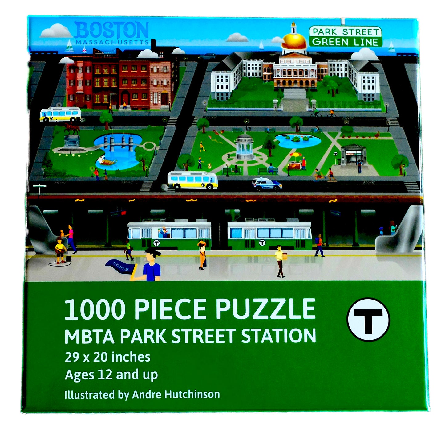 MBTA Park Street Station 1000 Piece Puzzle