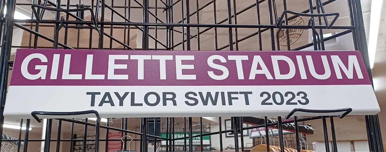 MBTA Commuter Rail - SOUTHSIDE DESTINATIONS - Replica Wood Station Signs (22")