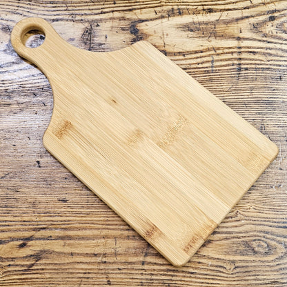 Boston MBTA Map Bamboo Cutting Board (Small)