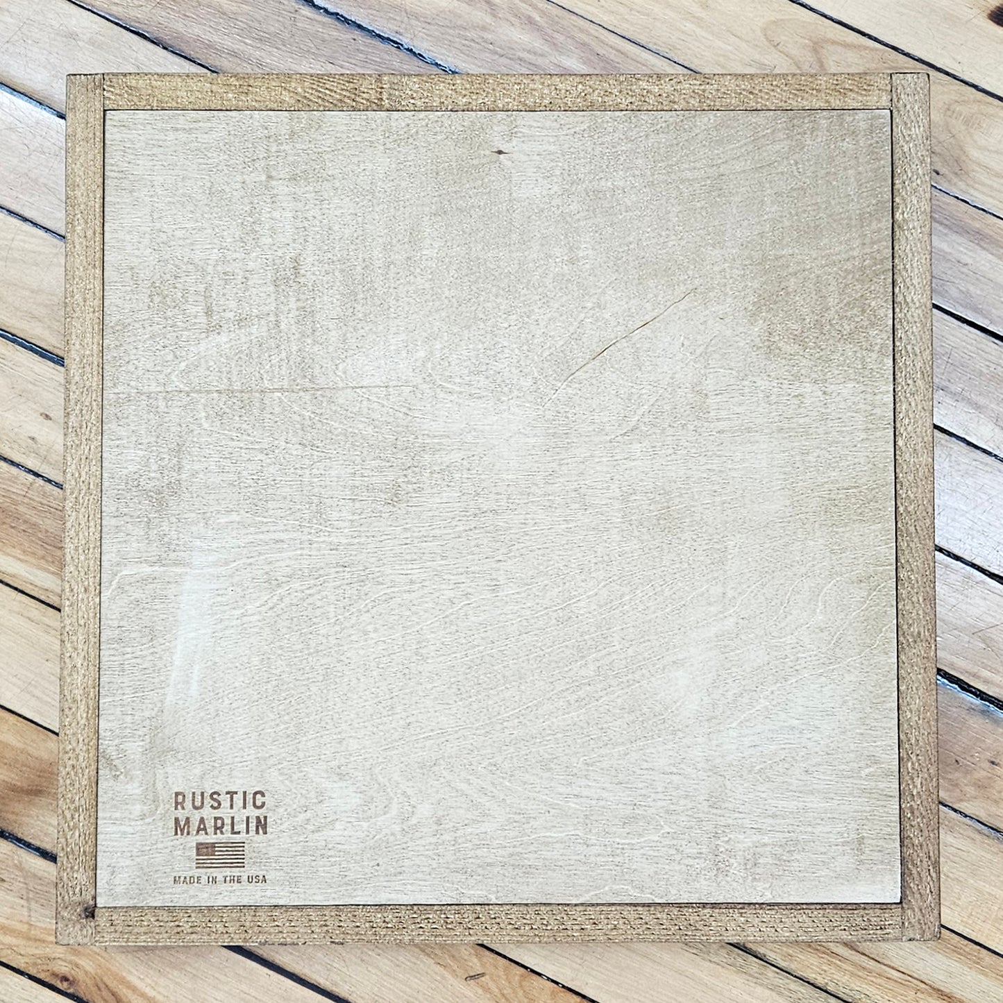 Boston MBTA Map Wood Tray (17"x17")