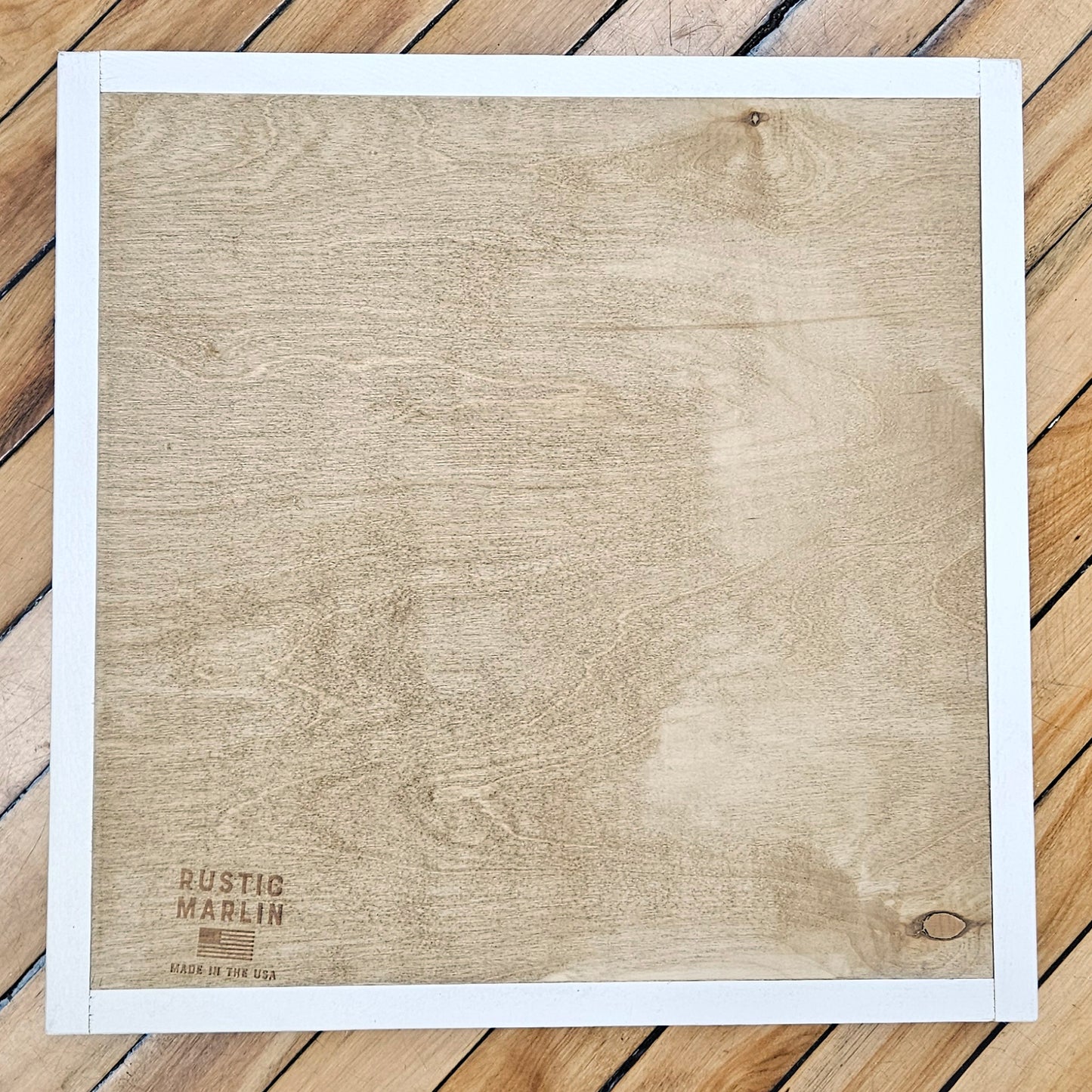 Boston MBTA Map Wood Tray (17"x17")