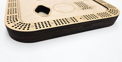 Boston MBTA Map Cribbage Board Set