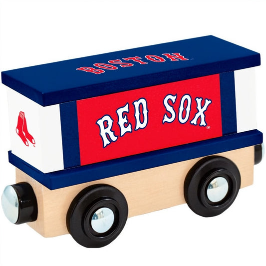 Boston Red Sox Wooden Toy Train Box Car