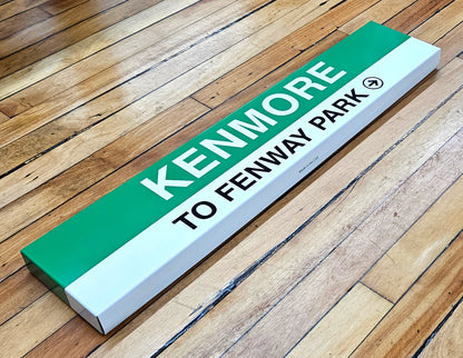 Boston MBTA Green Line Replica Metal Station Signs (29")