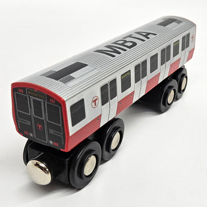 Boston MBTA Red Line Wooden Toy Train (1900-2150-Series)
