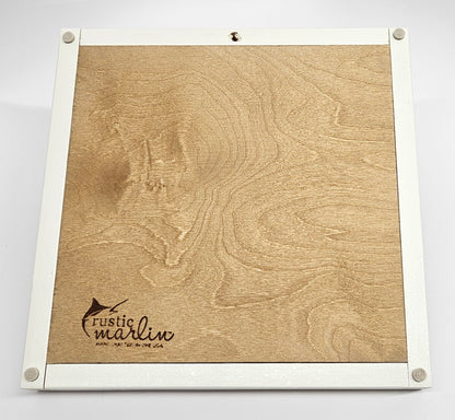 Boston MBTA Map Wood Tray/Wall Art (13"x13")