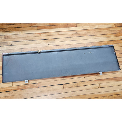 Decommissioned MBTA Sign: Quincy Adams Station 64.5"x16.5" Ribbon (No Smoking V1)