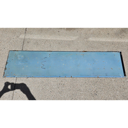 Decommissioned MBTA Sign: Quincy Adams Station 64.5"x16.5" Ribbon (No Smoking V3)