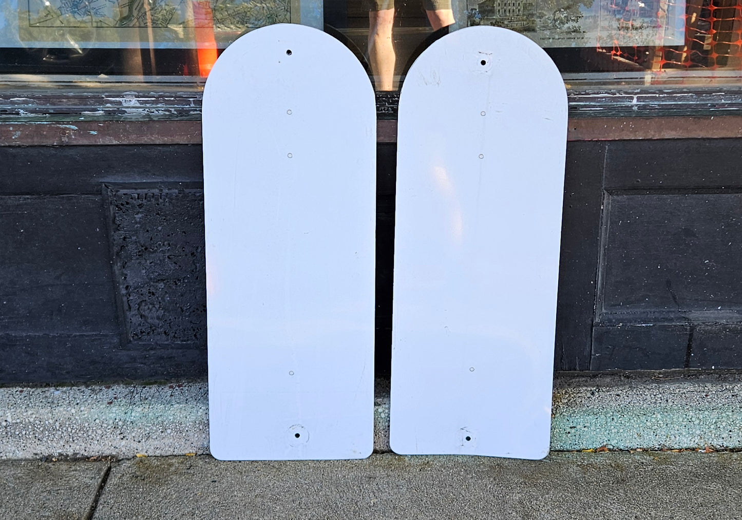 Decommissioned MBTA Bus Stop Signs: No Stopping