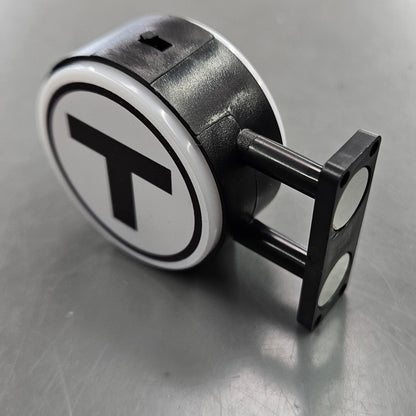 Boston MBTA T Logo Mini LED Light