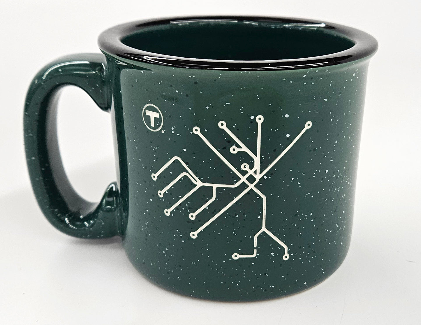 Boston MBTA Map Campfire Mug - Multiple Colors Available