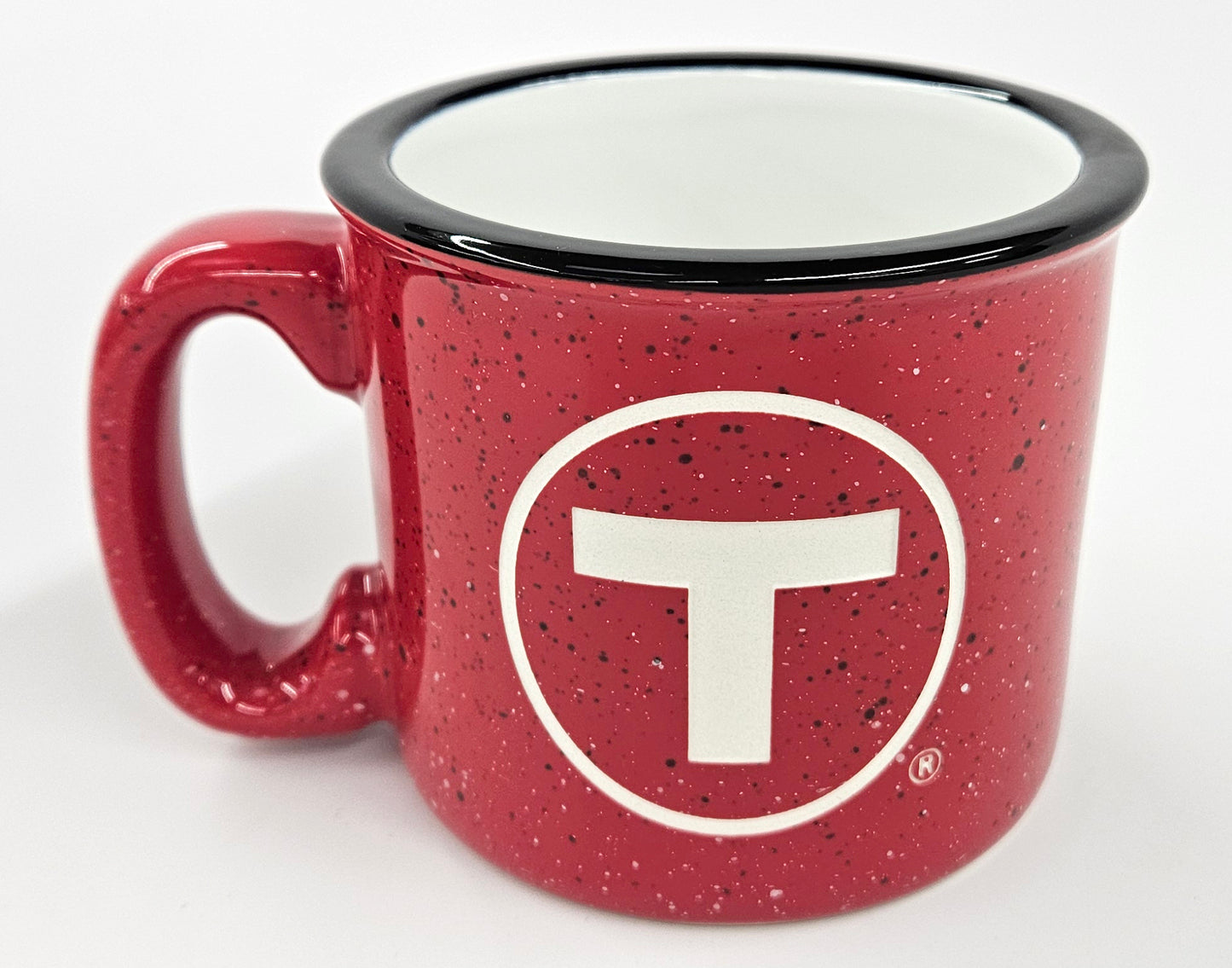 Boston MBTA T Logo Campfire Mug - Multiple Colors Available